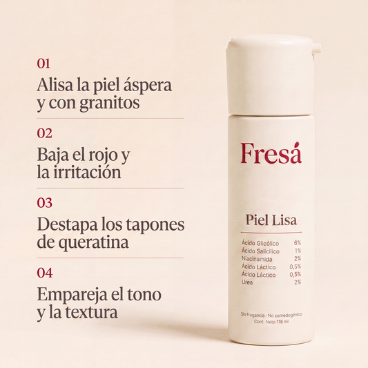 Fresá — Tratamiento Triple Ácido para Piel de Frutilla