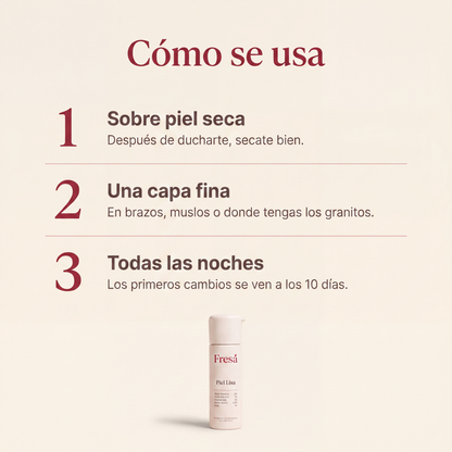 Fresá — Tratamiento Triple Ácido para Piel de Frutilla